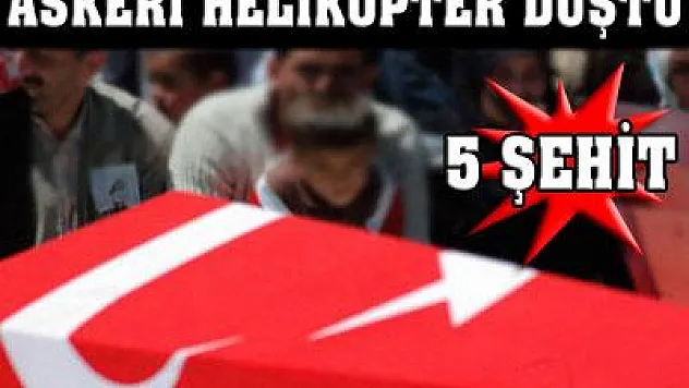 Ankara'dan kötü haber: 5 şehit