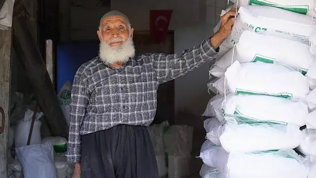 84 yaşında değirmenin başında