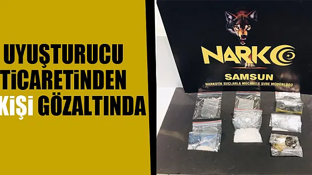 Samsun'da uyuşturucu ticaretinden 3 kişi gözaltında
