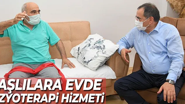 Yaşlılara evde fizyoterapi hizmeti