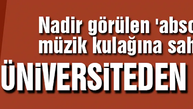 Nadir görülen 'absolut' müzik kulağına sahip otizmli Kerem, üniversiteden mezun oldu