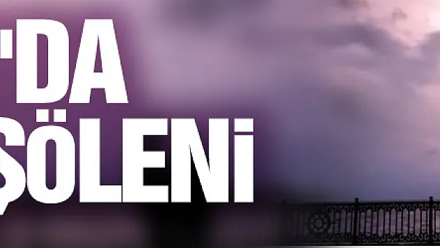 Samsun'da şimşek şöleni