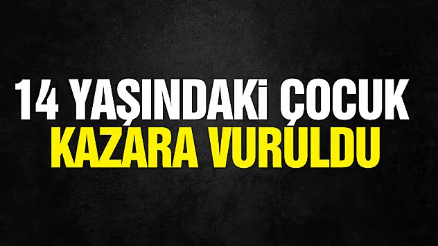 Samsun'da 14 yaşındaki çocuk kazara vurularak ağır yaralandı