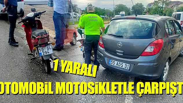 Çarşamba'da Kaza: 1 yaralı