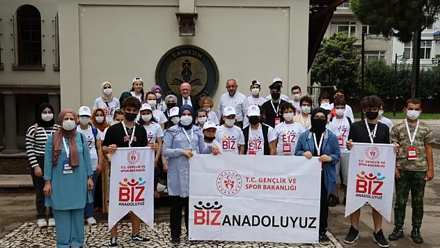 Rektör Aydın, gençlere SAMÜ'yü anlattı