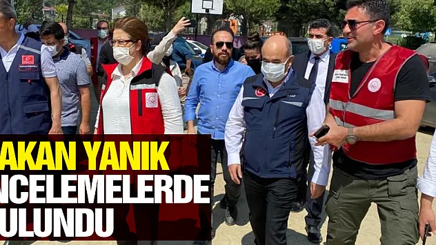 Bakan Yanık, Vali Dağlı'dan sosyal market hakkında bilgi aldı