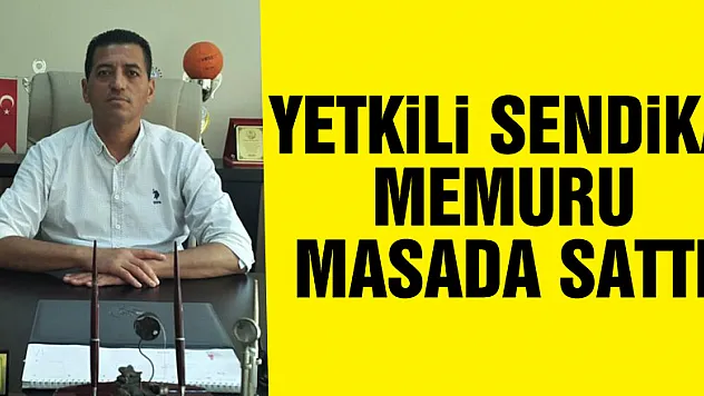 Yetkili Sendika Memuru Masada Sattı!