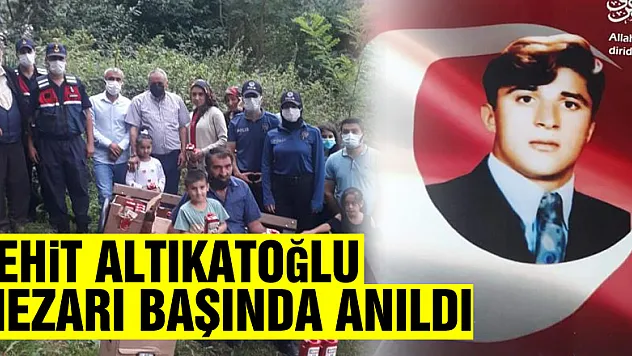 Şehit Hakan Altıkatoğlu mezarı başında anıldı