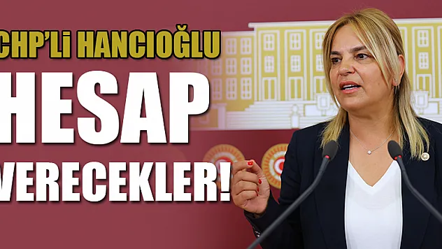 HESAP VERECEKLER!