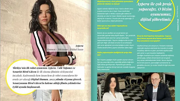 Birol Güven'den Türkiye'nin ilk e-oyuncusu 'Aypera'