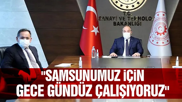Başkan Demir: 'Samsunumuz için dur durak bilmeden gece gündüz çalışıyoruz'
