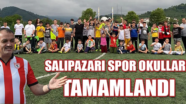 SALIPAZARI SPOR OKULLARI TAMAMLANDI