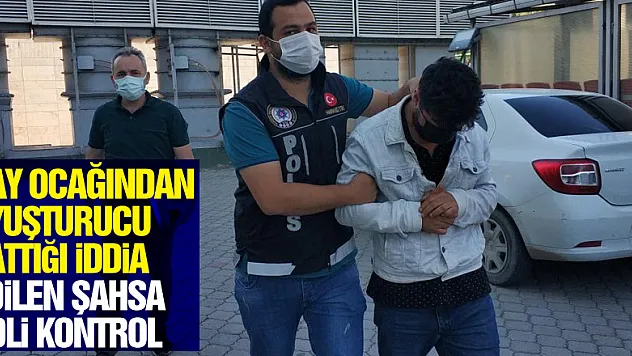 Çay ocağından uyuşturucu sattığı iddia edilen şahsa adli kontrol