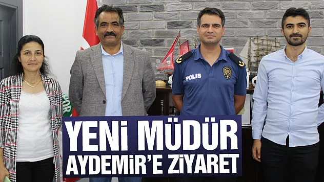 Yeni Müdür Aydemir'e ziyaret