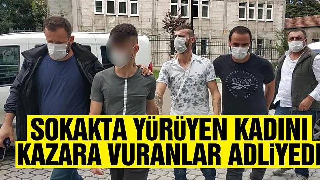 Silahlı saldırıda sokakta yürüyen kadını kazara vuranlar adliyeye sevk edildi