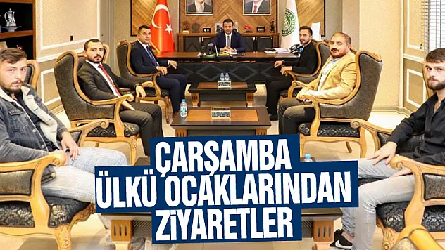 ÇARŞAMBA ÜLKÜ OCAKLARINDAN ZİYARETLER