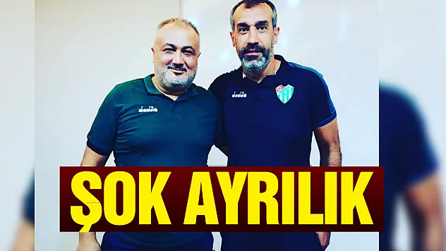 ÇARŞAMBASPOR'DA ŞOK AYRILIK