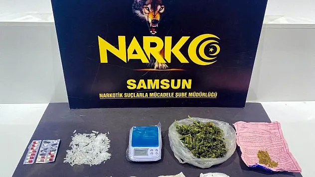 Evinde satışa hazır 4 çeşit uyuşturucu ele geçen şahıs tutuklandı