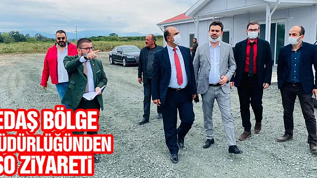 YEDAŞ BÖLGE MÜDÜRLÜĞÜNDEN TSOZİYARETİ