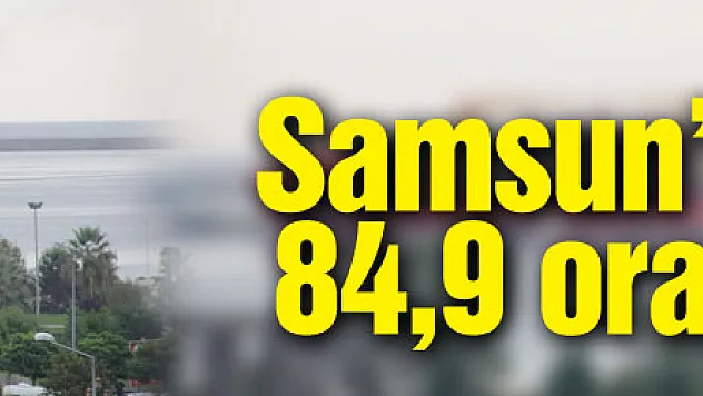 Samsun'da ihracat 84,9 oranında arttı