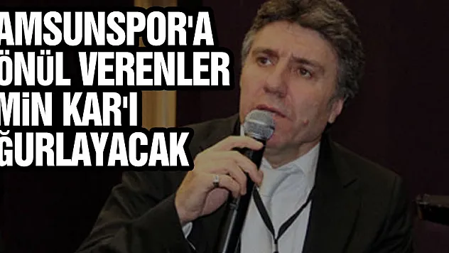 Samsunspor'a gönül verenler efsane futbolcu Emin Kar'ı uğurlayacak