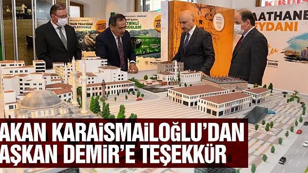 'Samsun'la ilgili çok önemli projelerimiz ve yatırımlarımız var'