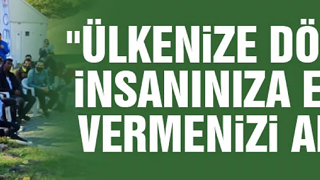 Rektör Ünal'dan yabancı öğrencilere: 'Ülkenize dönerek kendi insanınıza en iyi hizmeti vermenizi arzuluyoruz'