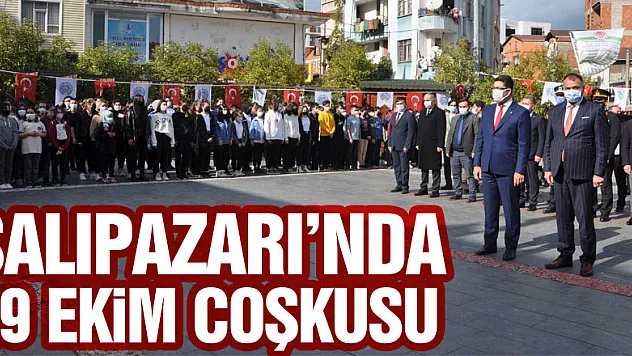 SALIPAZARI'NDA 29 EKİM COŞKUSU
