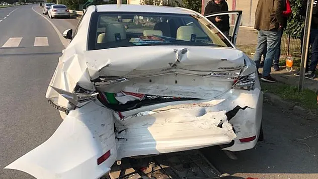 Samsun'da trafik kazası: 2 yaralı