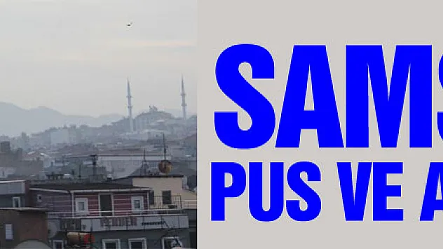 Samsun'da pus ve azot kukusu: Hava kalitesi 'hassas'