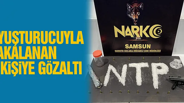 278 gram metamfetaminle yakalanan 2 kişiye gözaltı