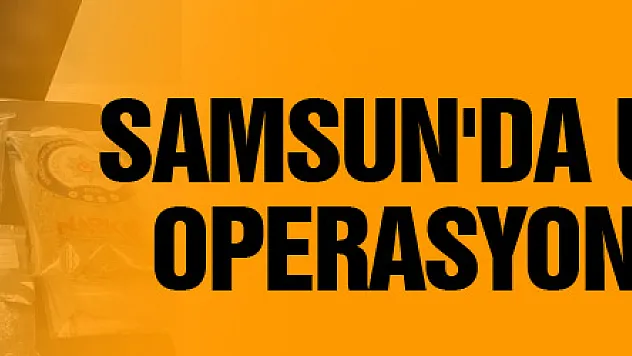 Samsun'da uyuşturucu operasyonu: 3 gözaltı