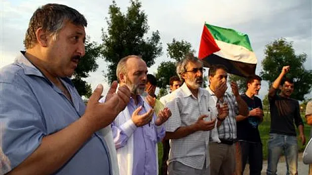 Samsun'dan gazze'ye Selam hareketi'nden Konser protestosu