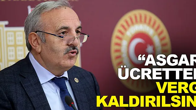 İYİ Parti'li Bedri Yaşar 'dan çağrı: 'Asgari Ücretten Vergi Kaldırılsın'
