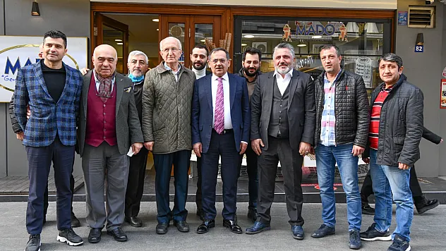 Başkan Demir çiftlik esnafıyla buluştu