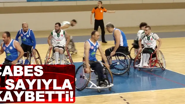 ÇABES 8 sayıyla kaybetti! ÇABES : 70 – Hatay : 78