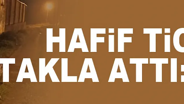 Hafif ticari araç takla attı: 1 yaralı