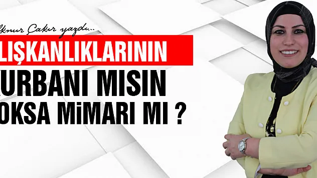 Alışkanlıklarının Kurbanı Mısın Yoksa Mimarı Mı