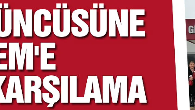 Dünya üçüncüsüne Sinem'e Samsun'da coşkulu karşılama