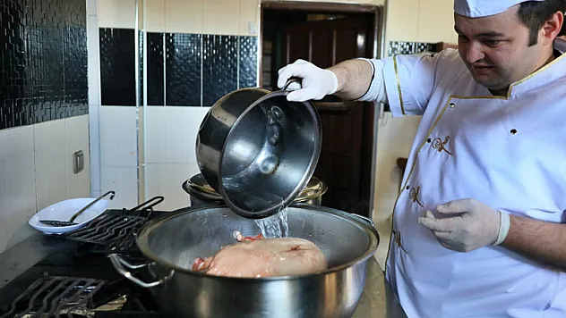 Tescilli lezzet kaz tiridinde sezon başladı