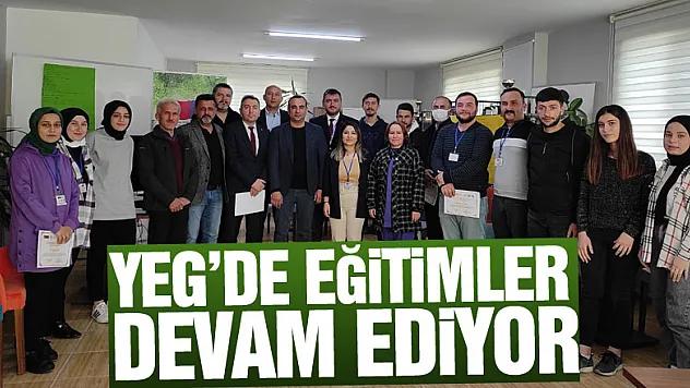 Yeg'de Eğitimler Devam Ediyor