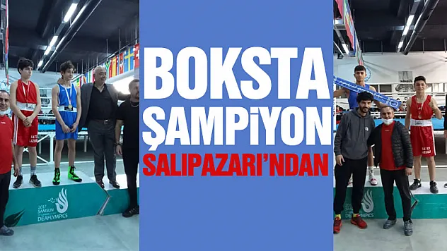 Boksta Şampiyon Salıpazarı'ndan