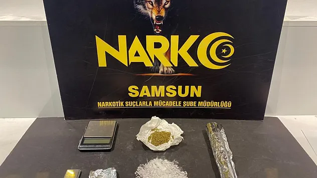 Samsun'da uyuşturucu ticaretine 1 gözaltı