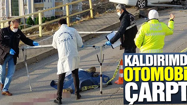 Torununu okula götüren kadına kaldırımda otomobil çarptı: 1 ölü, 1 yaralı