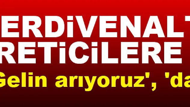 Kayıt dışı hayvan üretiminde şifreli satış: 'Gelin arıyoruz', 'damat arıyoruz'