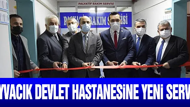 AYVACIK DEVLET HASTANESİNE YENİ SERVİS