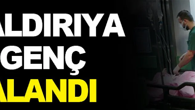 Samsun'da silahlı saldırıya uğrayan genç ağır yaralandı