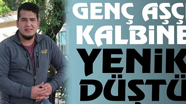 Genç aşçı kalbine yenik düştü
