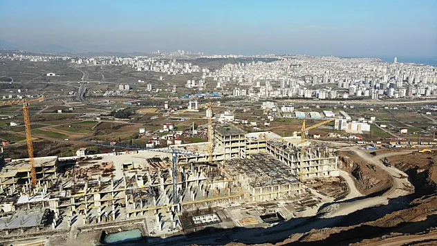 Samsun Şehir Hastanesi'nin yüzde 16'sı tamamlandı