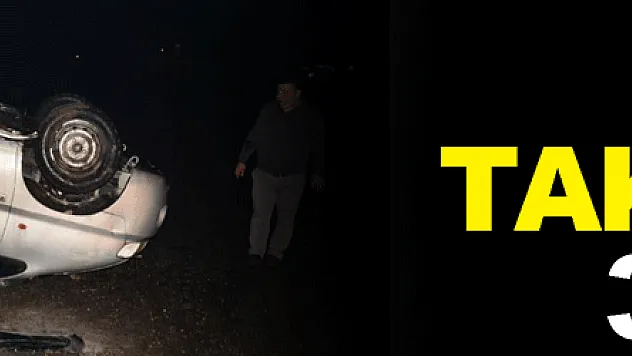 Samsun'da minibüs takla attı: 3 yaralı